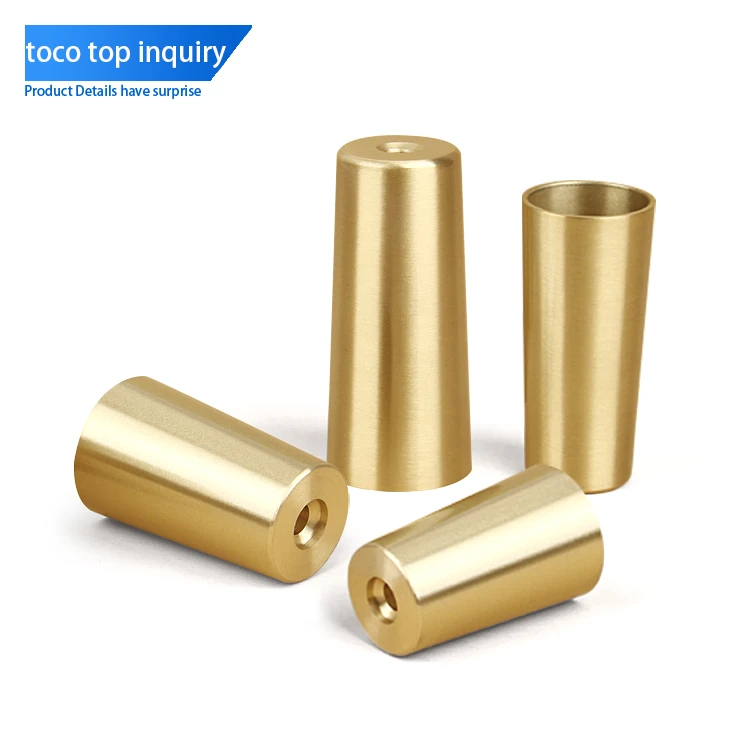 Brass Gold Metal Furniture Chair Leg Covers Floor Protectors Insert Table Sofa Round Tips Ferrules Cover Pads Chair Leg Caps Set