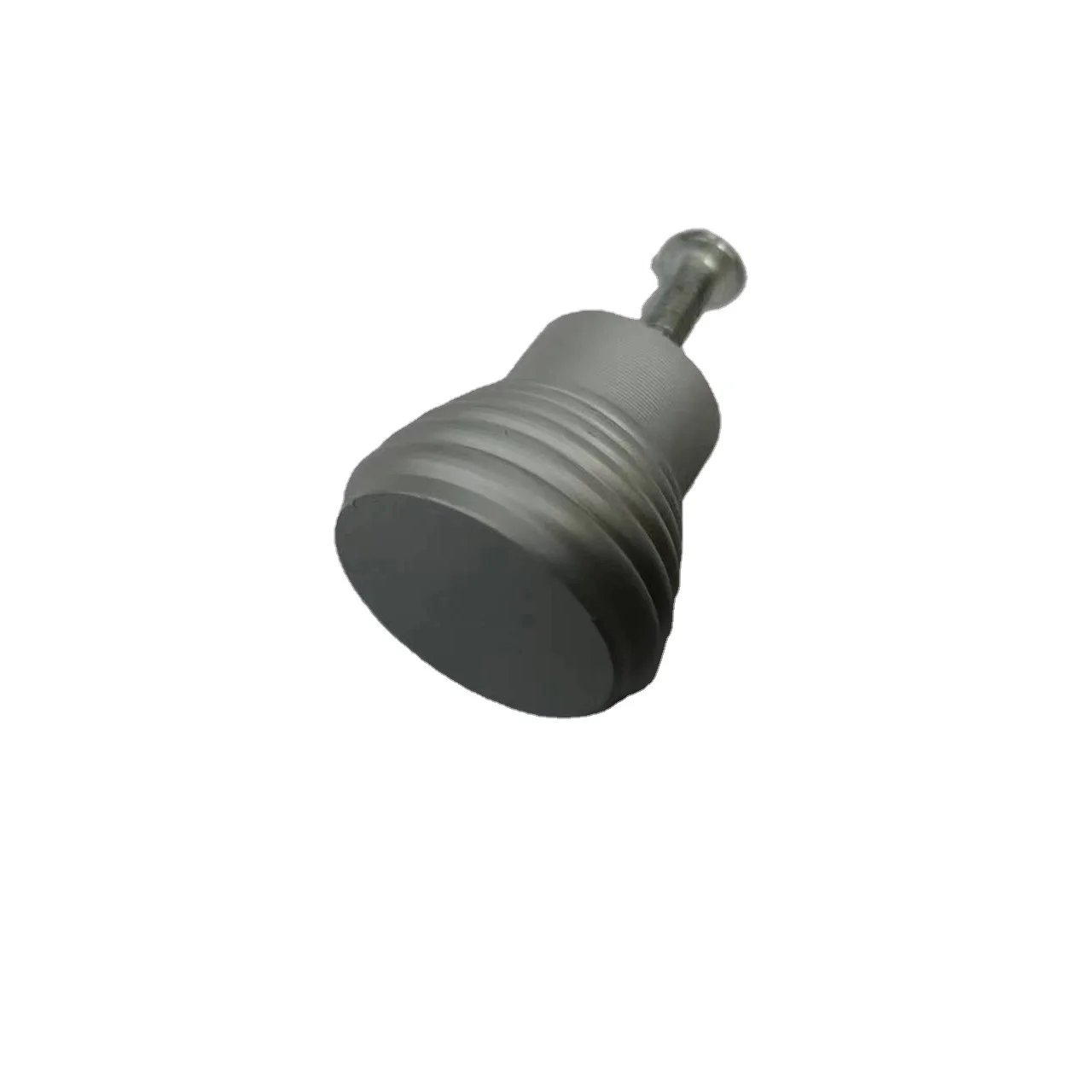 Customizable nut or screw length black plastic  small knob button handle
