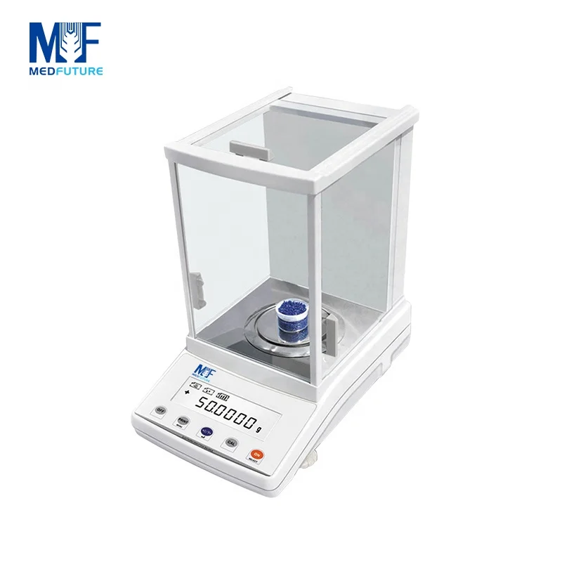 Цифровые лабораторные весы Medfuture, высокоточные Электронные Аналитические весы 0,0001 г