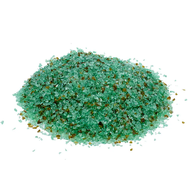 factory cheap prices swimming pool filter sand tank used SFM green recycled glass active glass filter media