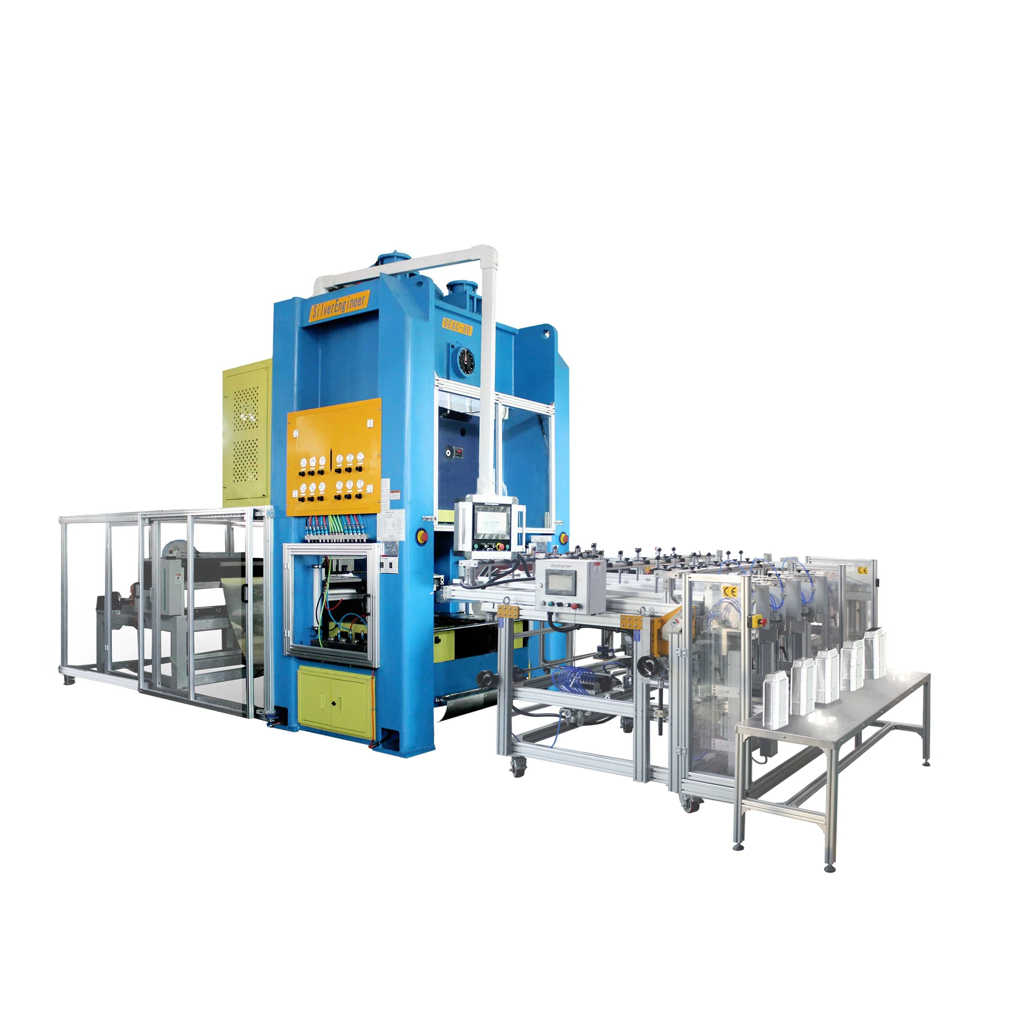 Fully Automatic Aluminum Foil Food Container Production Line With Dependable Performance