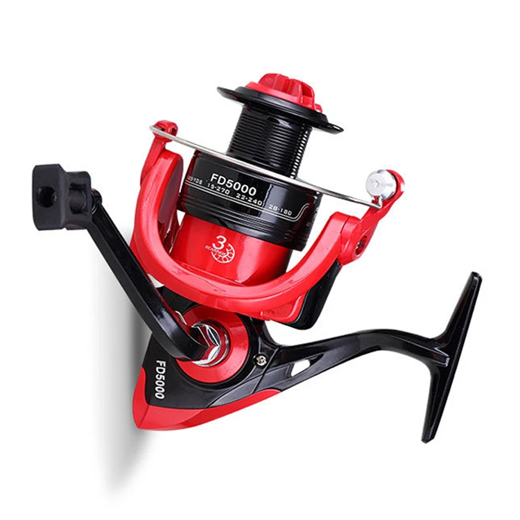 KEWOTE High Speed Fishing Reels G-Ratio 5.0:1 Bait Folding Rocker spinning wheel fishing reel carpa molinete de pesca