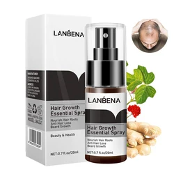 LANBENA Fast Powerful Hair Growth Essence Products Essential Oil Preventing Hair Loss Hair Care Andrea 30ml