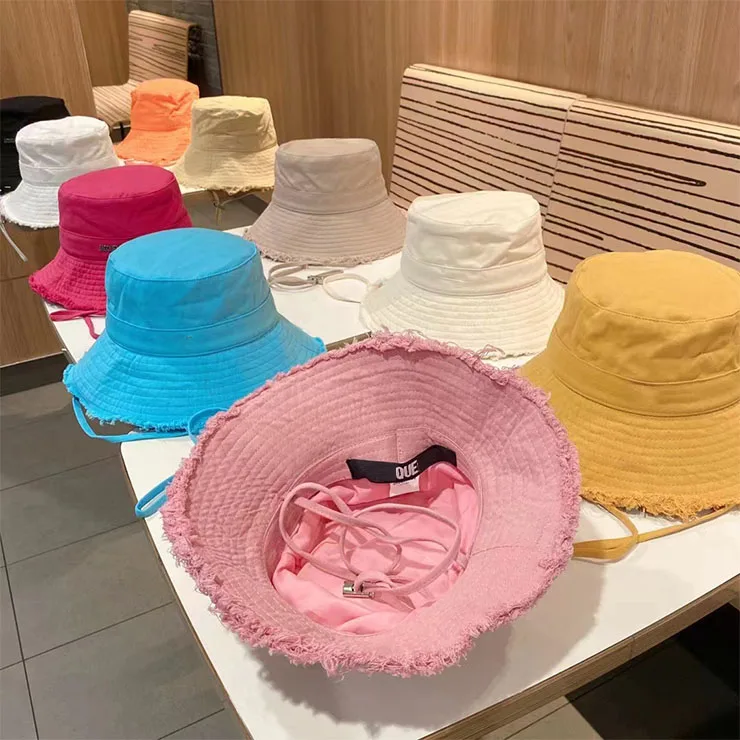 2023 Summer Bucket Hat Women Fashion Designer Bob Chapeau Climbing Outdoor Sport Sunscreen High Quality Brand Fisherman Cap