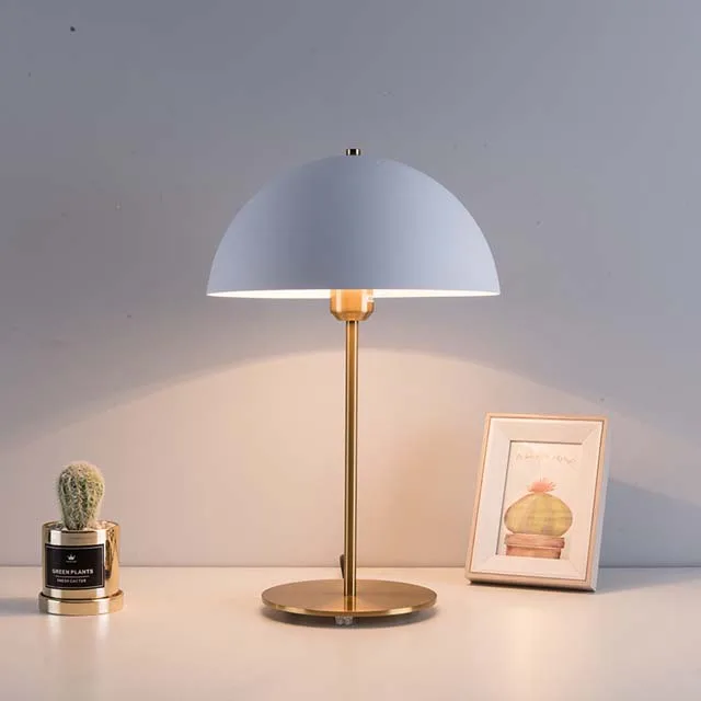 Chuse Modern minimalist multicolour mushroom table light Nordic bedside lampen of life LED desk lamp for living room home decor