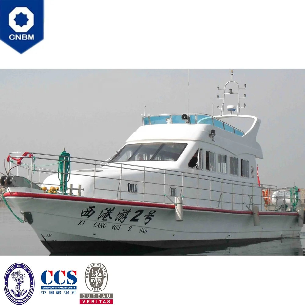 
61ft 48 Seats Fiberglass/Steel/Aluminum Hull Ferry Passenger Boat for Sale with CCS Classification Society 