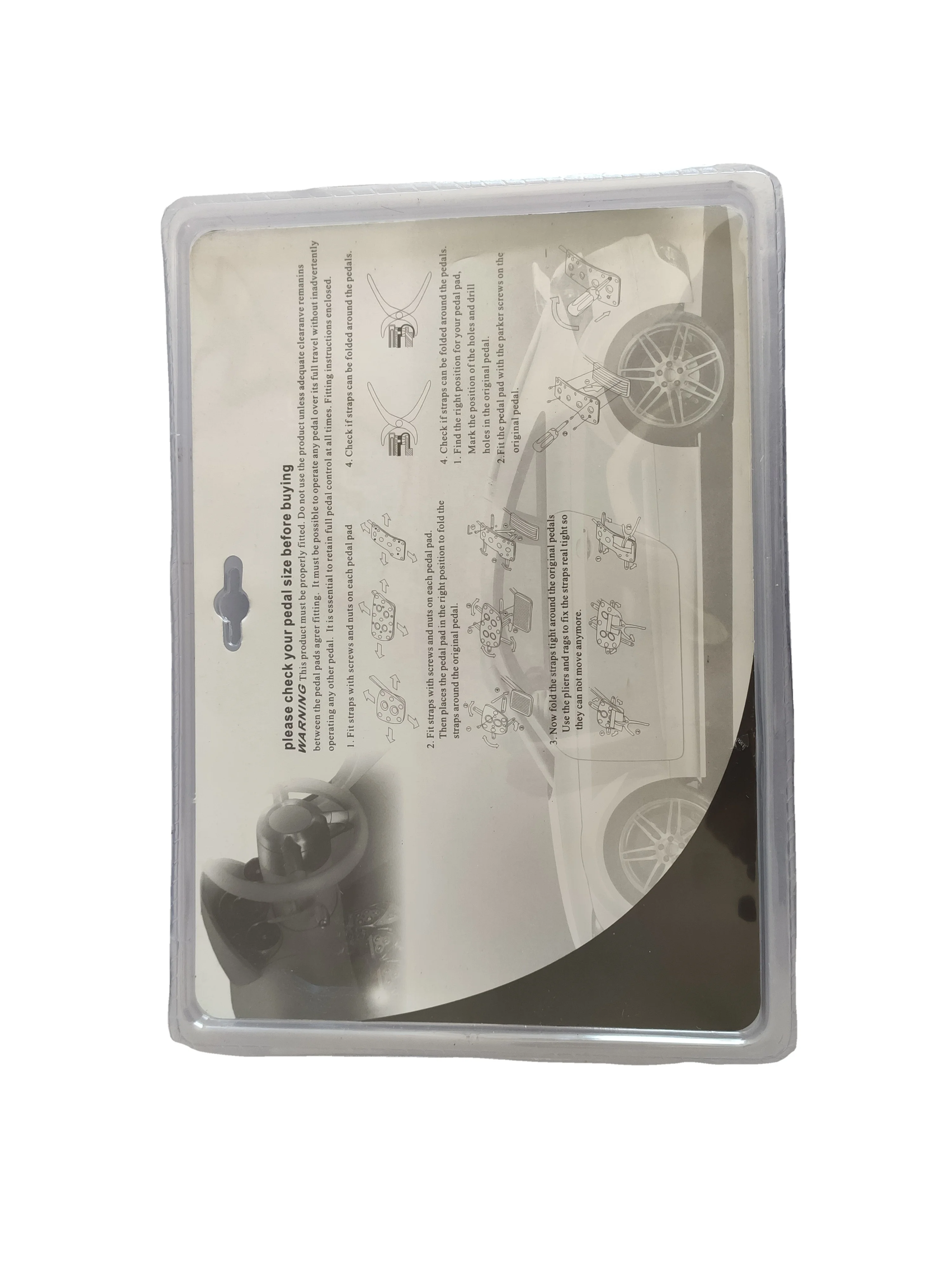 Aluminum Alloy Car Pedal Pad Foot Rest Pedals Plate Cover SC-051