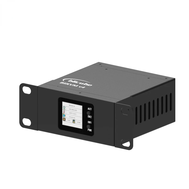 BliKVMv4 Allwinner KVM Over IP PoE HDMI Loops Out The Remote Control O&M Ipkvm