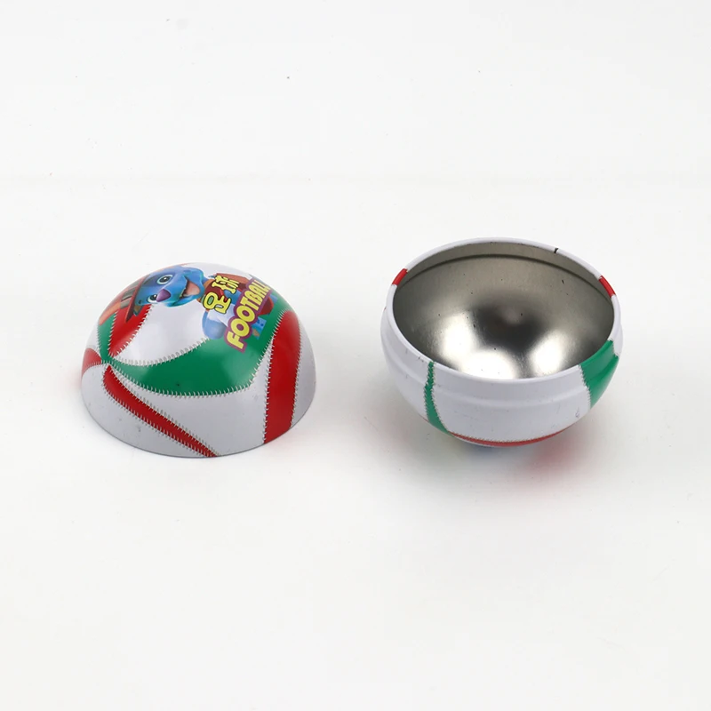 Professional Artist Level Best Quality Christmas Metal Gift Candy Packaging Ball Box