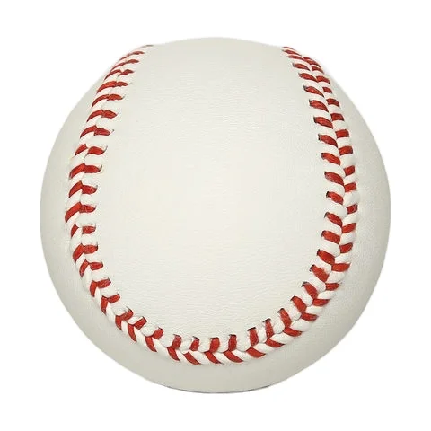 Custom Logo Pu Leather White Baseball with High Quality