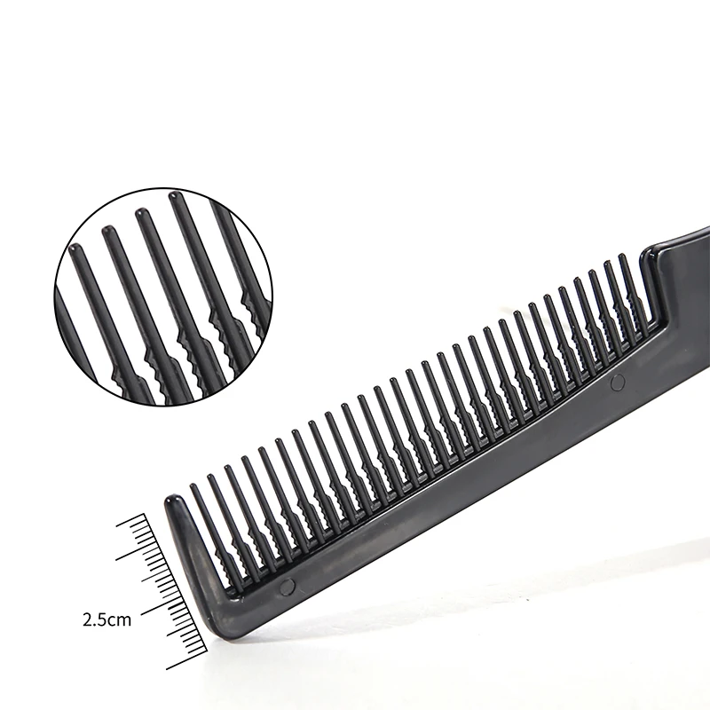 Factory Wholesale Price Comb Beauty Black Styling Lift Comb Metal Pik Professional Hairdressing Comb