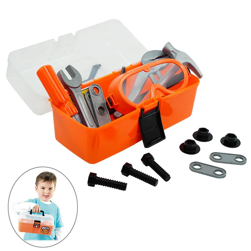Children Tool Toys Set Disassembly Kids Toolbox Kit Twisting Screws Hands-on Assembly for Boys and Girls Toys