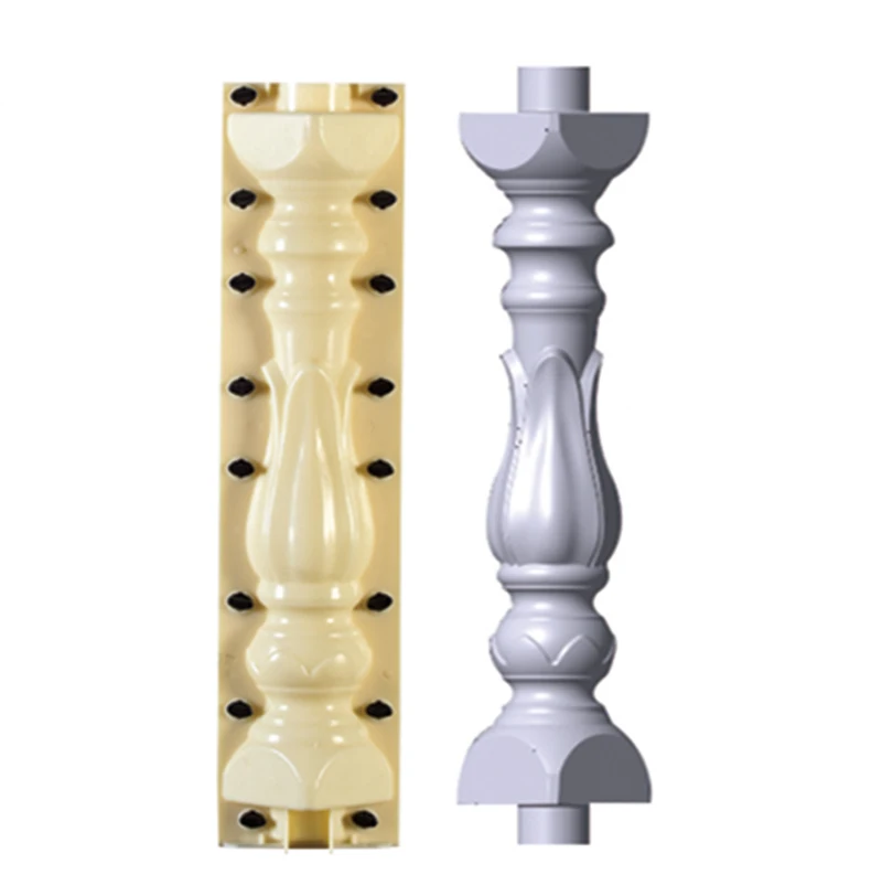 40cm 50cm 60cm 70cm 80cm 90cm Garden Balcony Pool Fence Cement Balustrade Mold