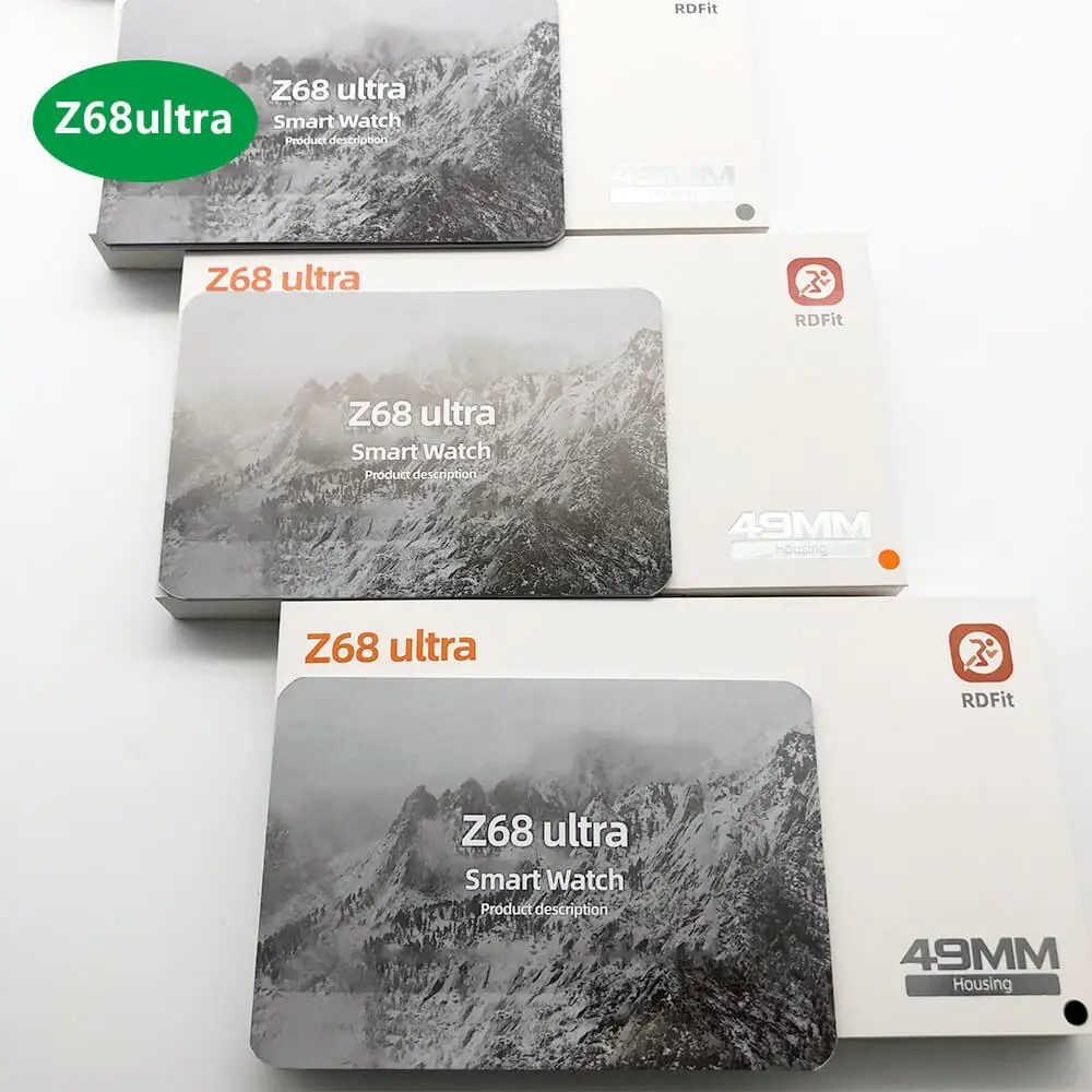 High Quality Z68 ul-tra Smart Watch DT8 HW8 H10 GS8 T900 Pro Max 2.1 Inch NFC Call Heart Rate Monitor Smartwatch