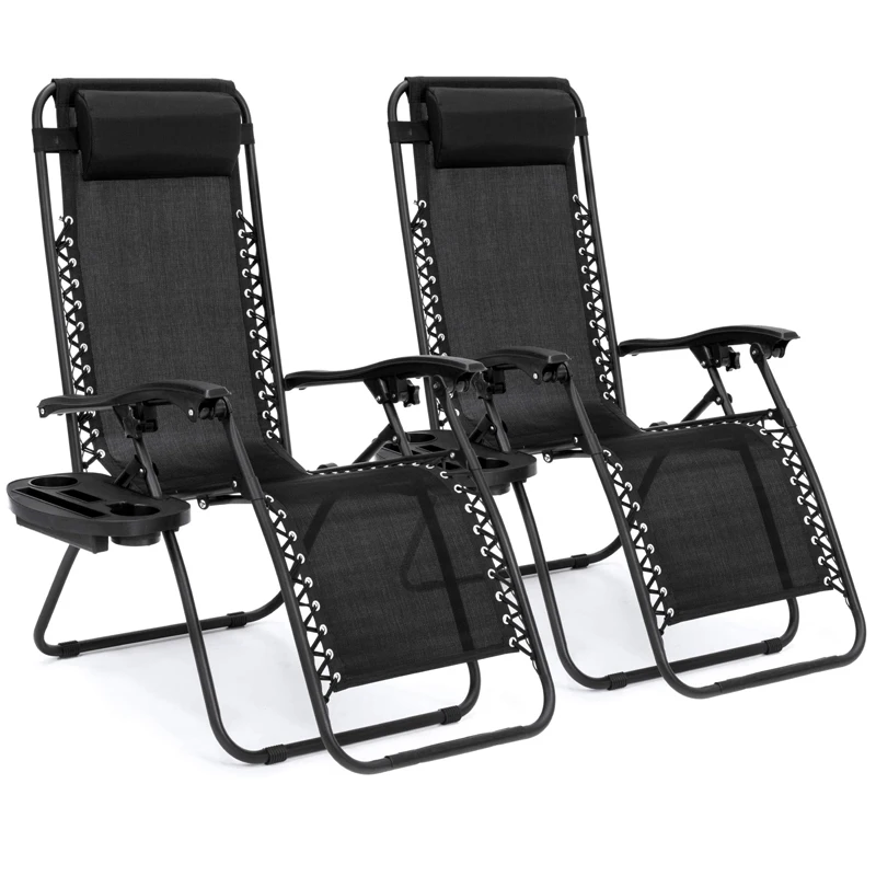 Wholesale Outdoor Furniture Portable Folding Recliner Adjustable Camping Travel Sun Lounge Beach Tanning Zero Gravity Chair