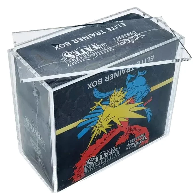 Spring Sign pokemon japanese booster box acryl case acryl booster box vitrine