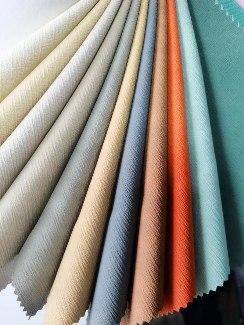 Customized embossed classic  pattern PVC leather for upholstery sofa bags faux synthetic guitar strap