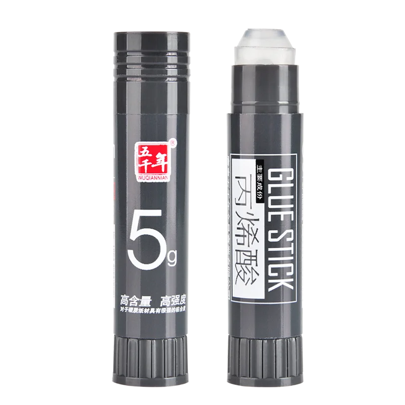 Wholesale boxed acrylic solid glue Pvp or pva student glue stick 9g15g21g36g glue stick stationery