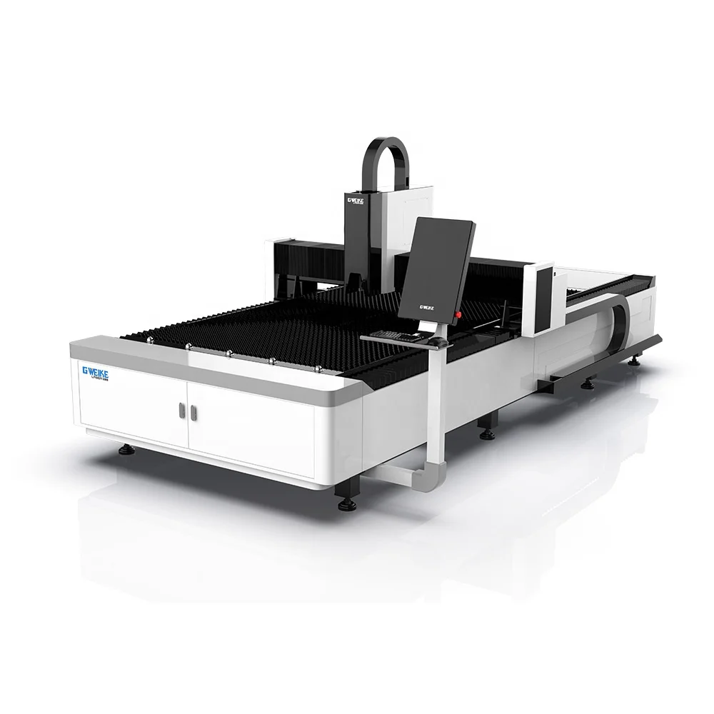 Gweike 3050*1550mm 1000W 3000W Fiber Laser Cutting Machine for Metal Factory Price