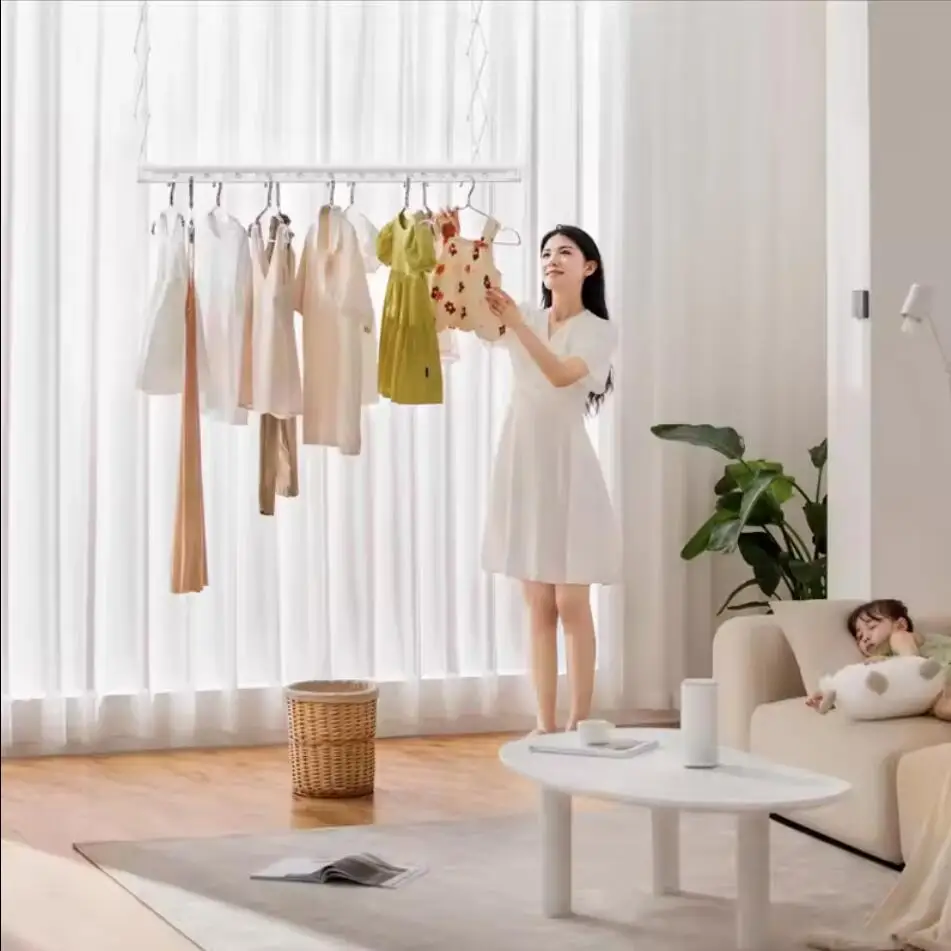 CN Xiaomi Mijia Intelligent Clothes Drying Machine Pro intelligent control One-key lifting 35kg Weigh heavily Voice control