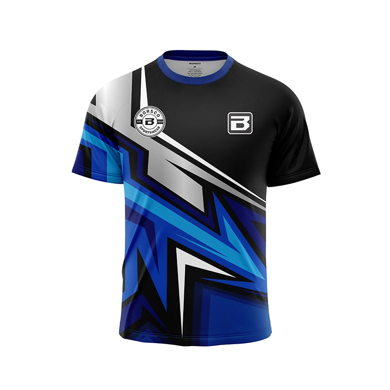 Hot Selling Custom Racing Team Shirts Custom Sublimation Blank Racing Pit Crew Shirt Motorcycle Auto Racing Wear