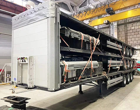 40FT Motor mobile kitchen food trailer cargo trailer enclosed 3 axle side Curtain semi trailer ST TPY GYS transport or haulager