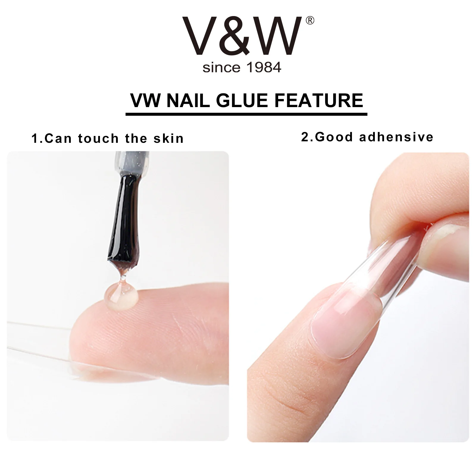  Nail Supplies Wholesale OEM Glue 2g/ 10g/ 1KG/bottle With Brush False Super Strong Decorations Jewelry