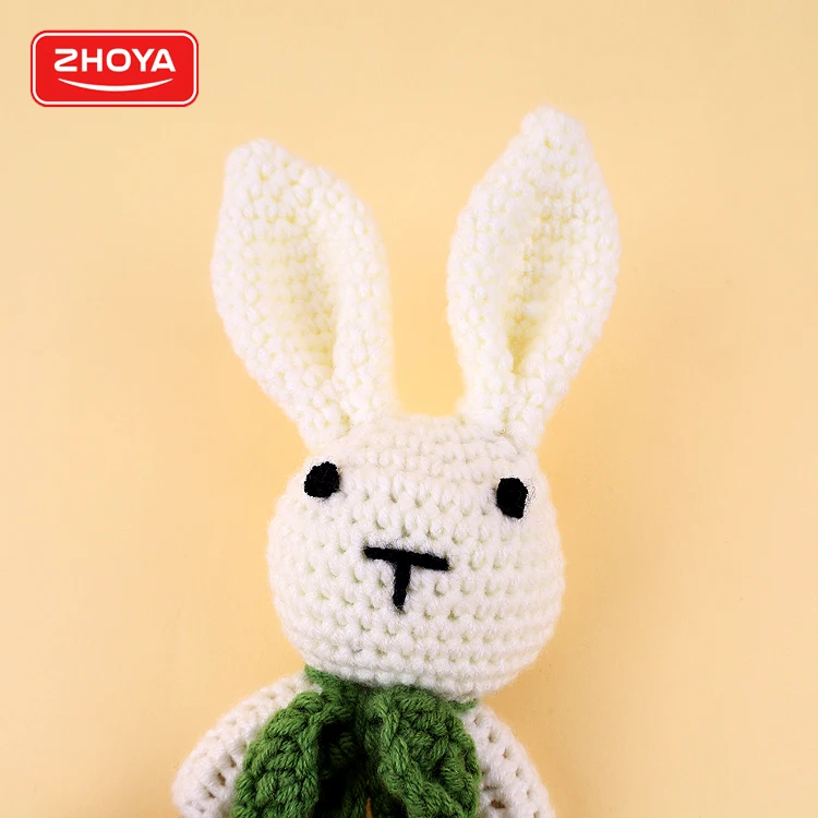 Novelty baby crochet rattle toys set wooden teether rattle baby bed bell rattle soothing toy baby gift toy set