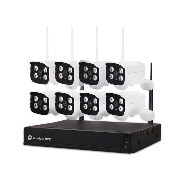 8ch  2MP Wireless Security Camera System