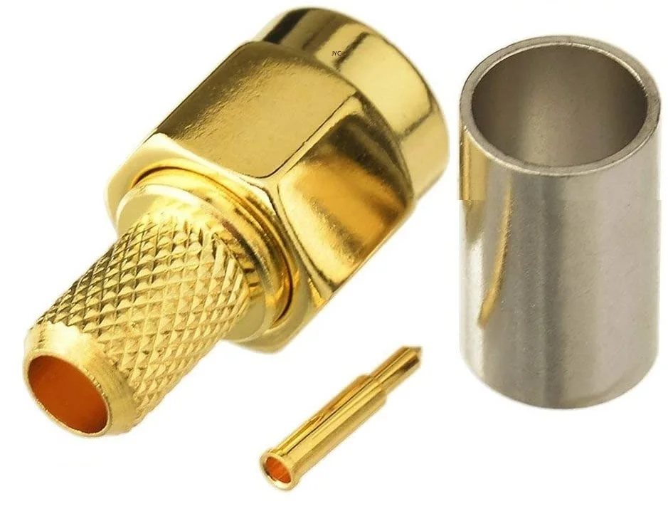 Разъемы типа sma под заказ sma адаптер разъем sma male rg58 кабель lmr200 lmr195 rg142 rg400 rg58 позолоченный