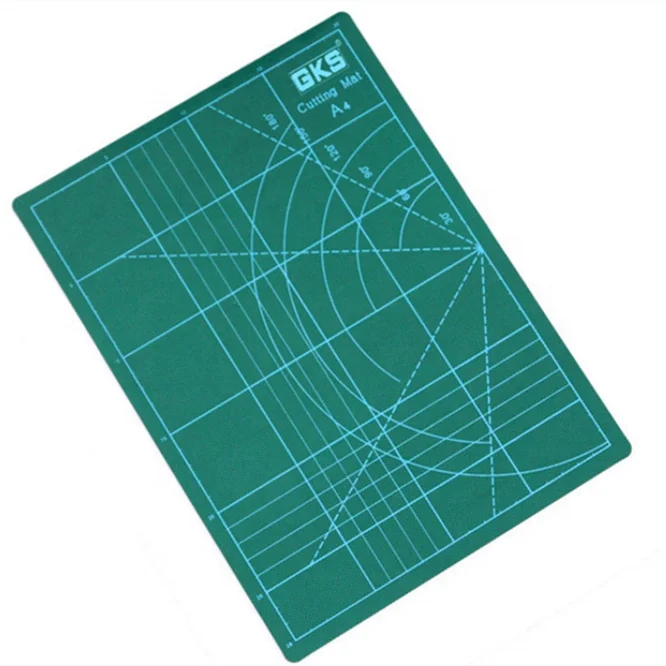 Custom Printing Size Self Healing Cutting Mat A3 Double Sided DIY Craft Green PVC Cutting Mat 45*60