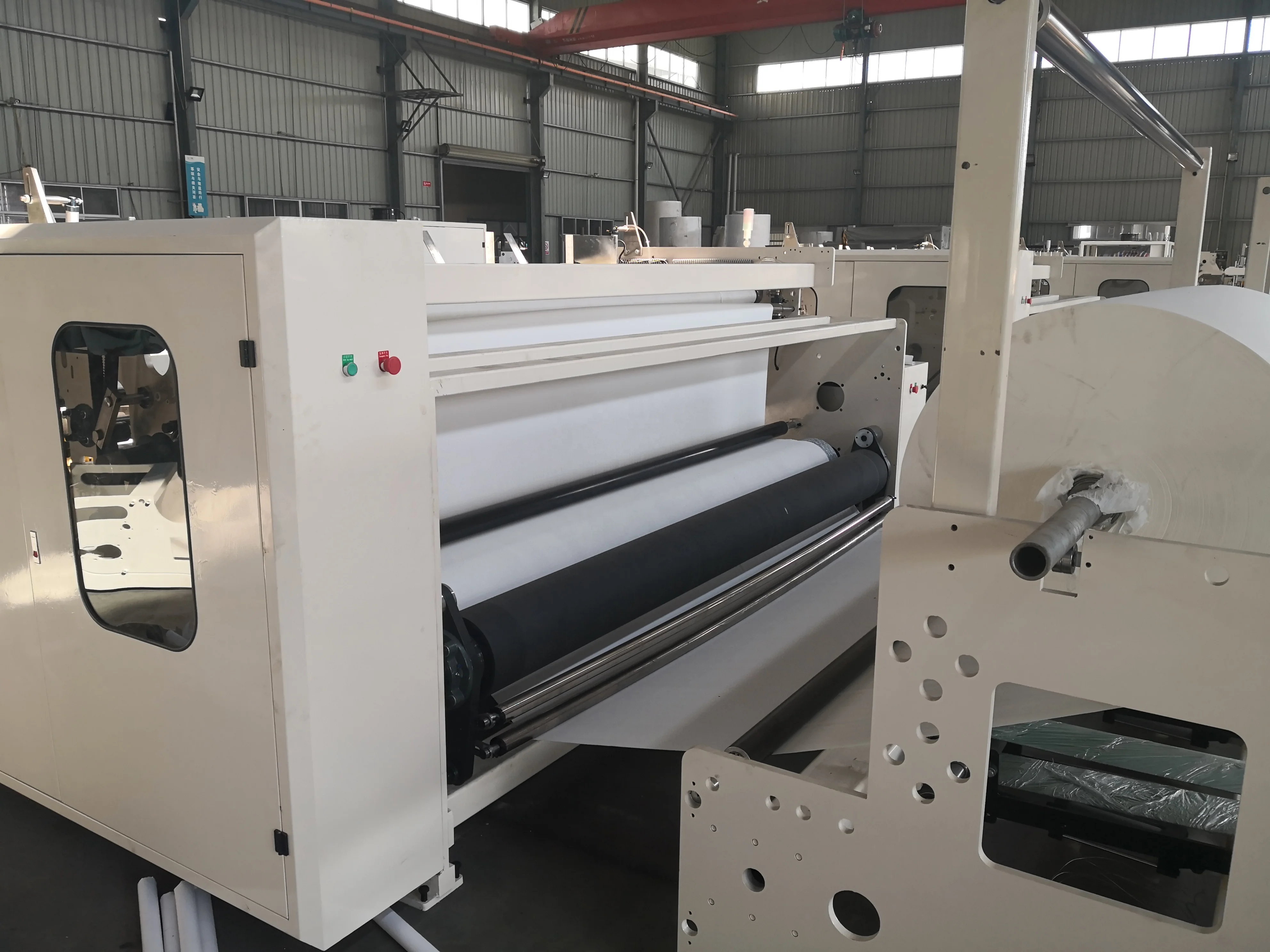 
Full automatic small toilet roll paper processing machine 