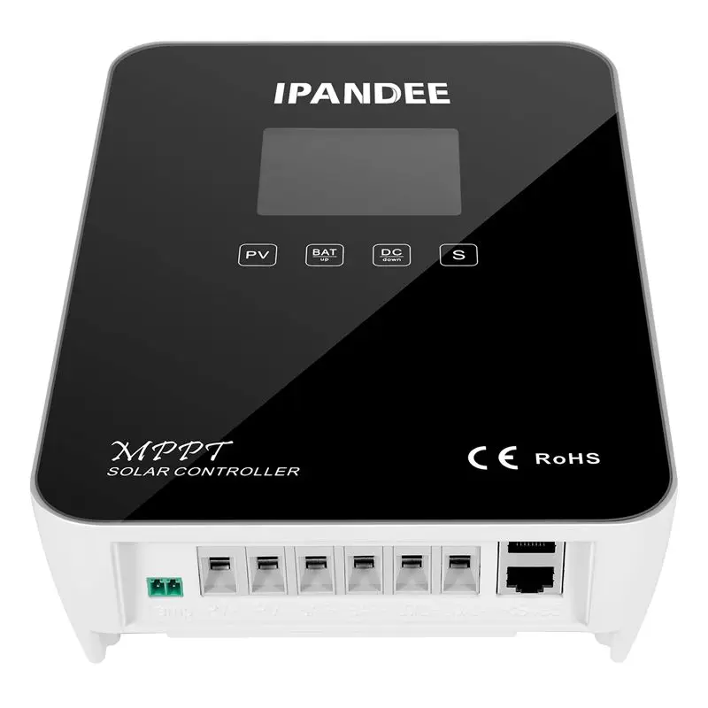 Ipandee производитель имеет высокую эффективность 12/24/36/48V 20A 30A 40A 50A 60A Regulateur со слежением за максимальной точкой мощности, с помощью приложения