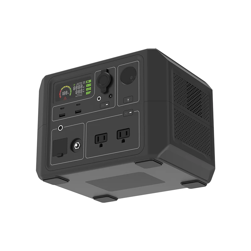 600W Portable Power Bank LiFePo4 Power Station Charging 3.0 Dual USB Power Station For Laptop