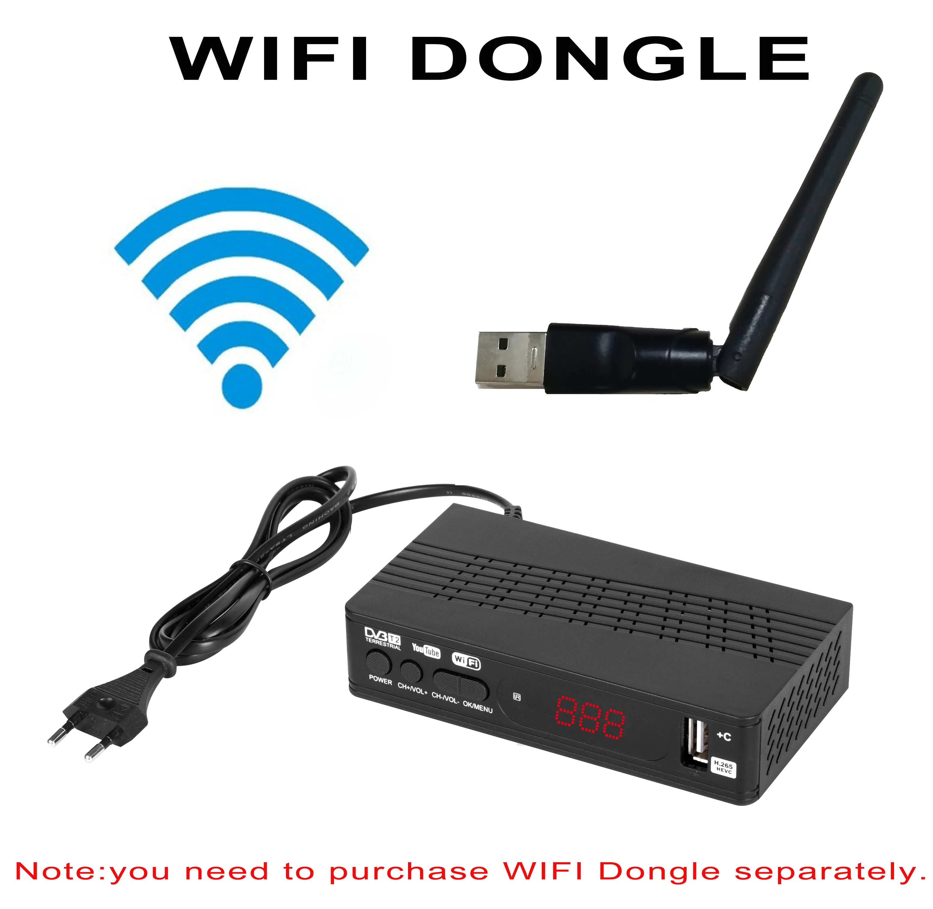 Full HD USB цифровой DVB T2 C Декодер каналов кабельного телевидения компьютерной приставки к телевизору для ТВ-приставки H 264 декодер MPEG-4 приемник hevc h.265 по индивидуальному заказу