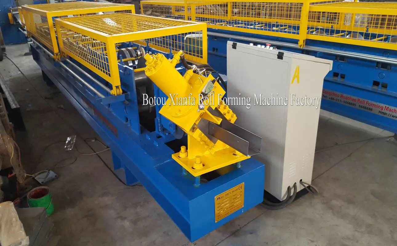 U 40 super quality mould cutting u purlin roll forming machine production line