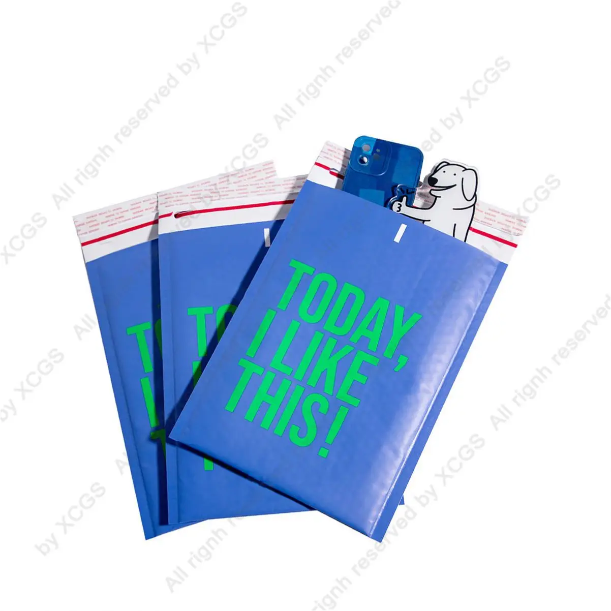 White Brown Yellow Kraft Padded Package Mailers Shockproof Custom Size Bubble Padded Paper Kraft Shipping Envelope Bags