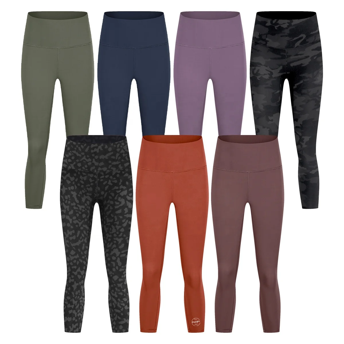 New Arrived Women Capri Pants High Waist Soft Leggings Women Tummy Control Workout Fitness Seamless Yoga Capri Pants Women