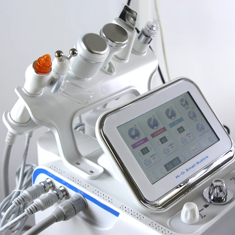 Charm HO6 Portable Hydrafacials H2O2 Skin Treatment Machines Hydrogen Oxygen 6 in 1 Oxygenation