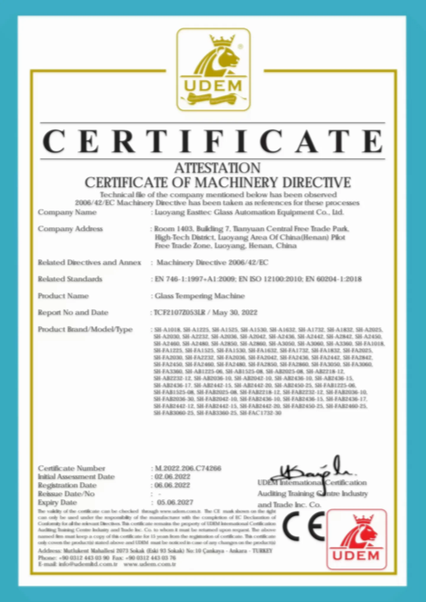 The Chinese glass tempering furnace machine which is very popular in the US market introduces Italian technology