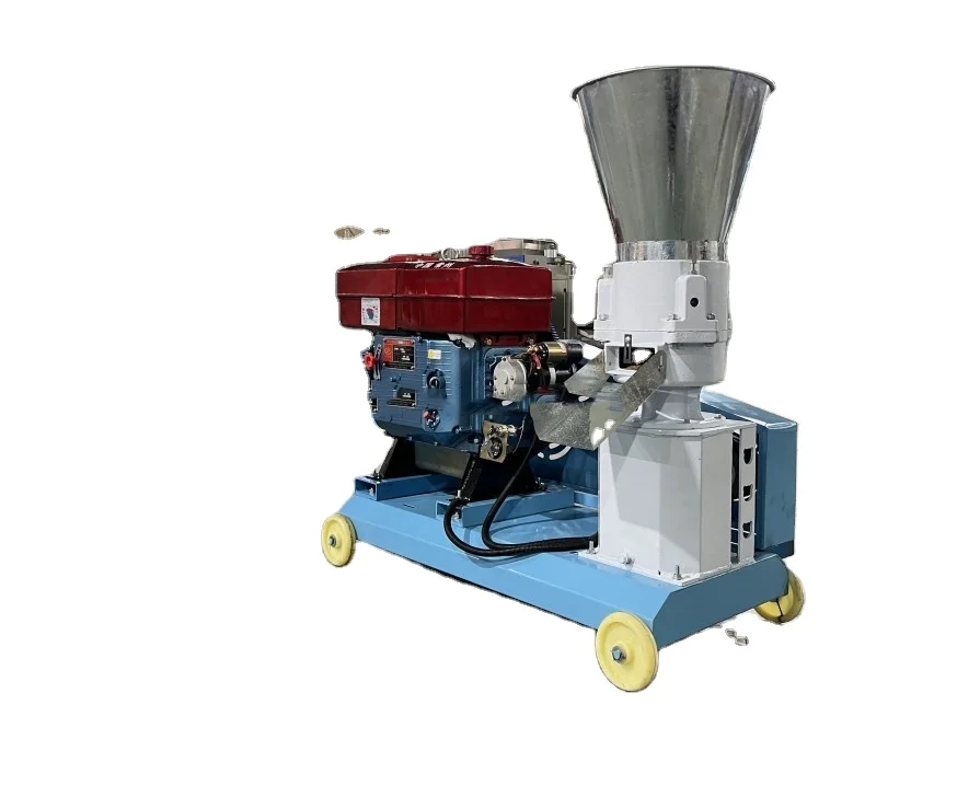 Wood pellet machine pelletizer sawdust straw fuel wood pellet machine straw  grass pellet machine