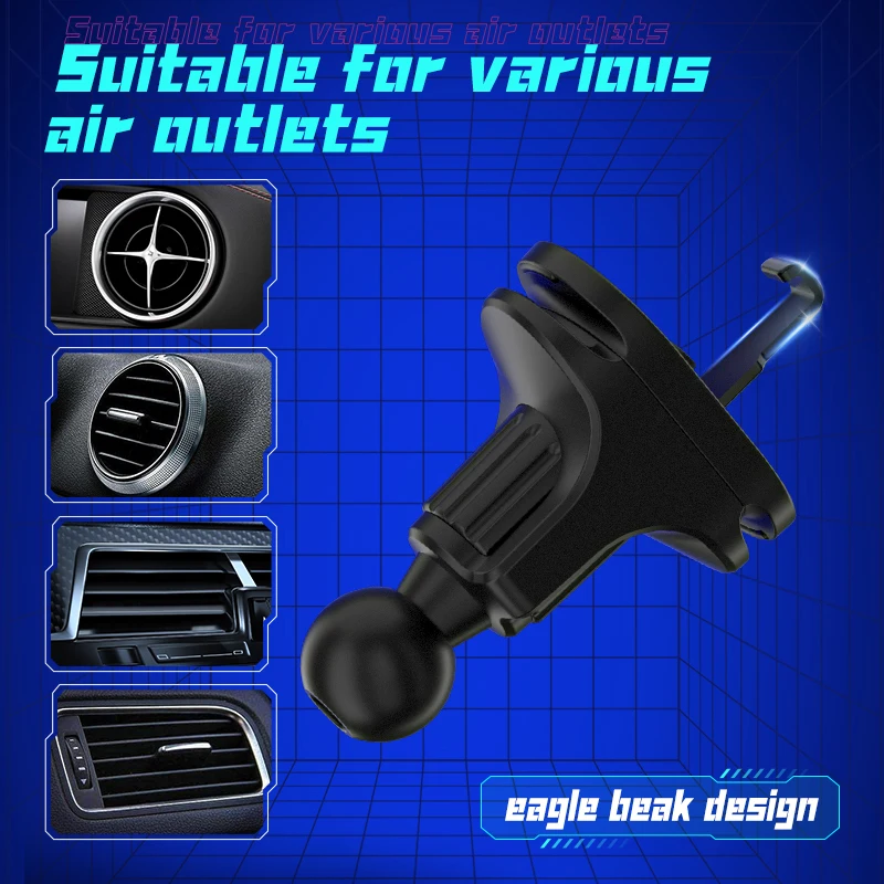 smart sensor car phone holder  2 in 1 fast charger magnetic plane phone holder for iPhone Samsung S20 note 20