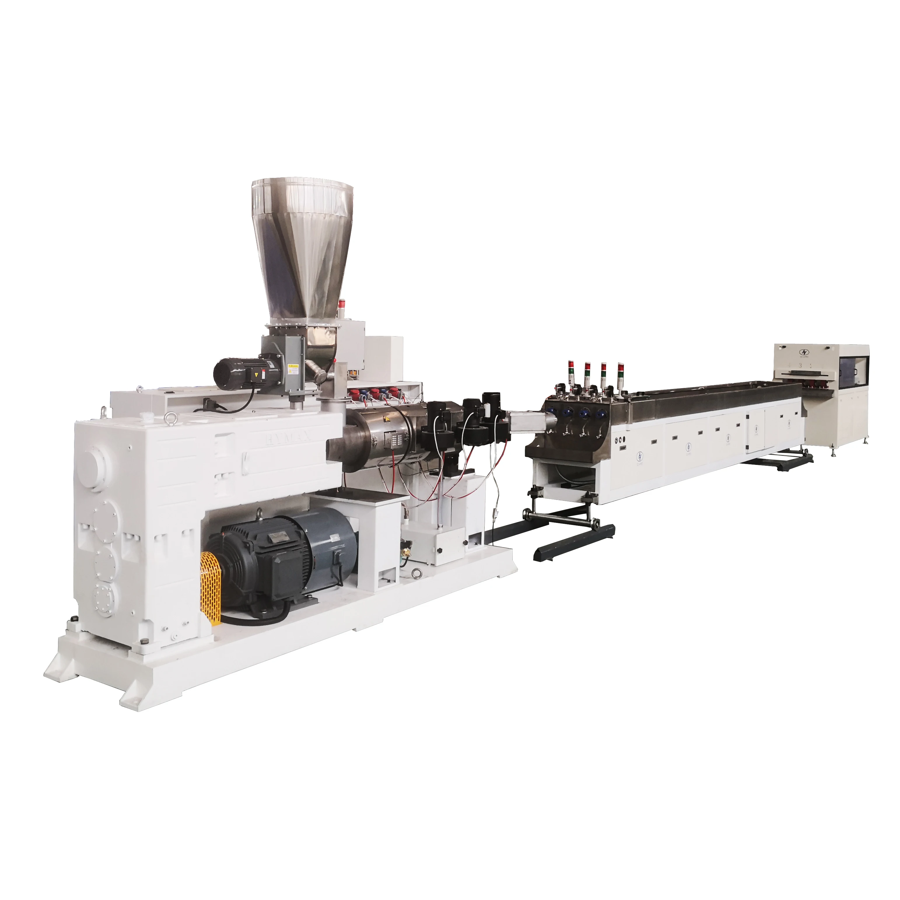Good quality of 50% 70% calcium carbonate Caco3 filler formulation PVC electric conduit pipe cable tube 16-32mm making machines