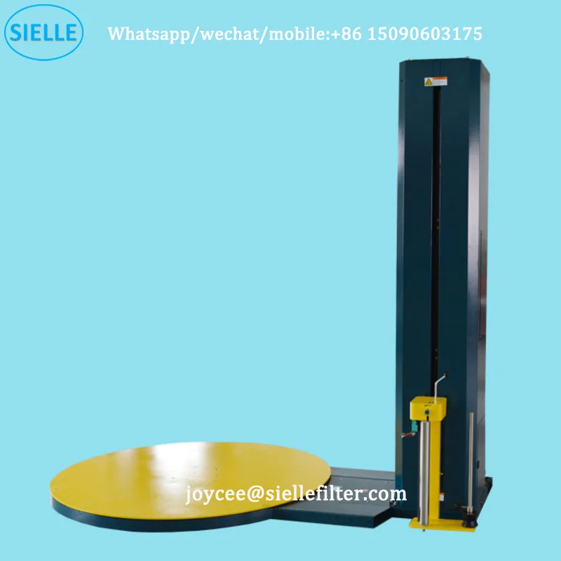Pallet Wrapping Machine Wrapper Semi Automatic Cling Film Tray Wrapping Machine