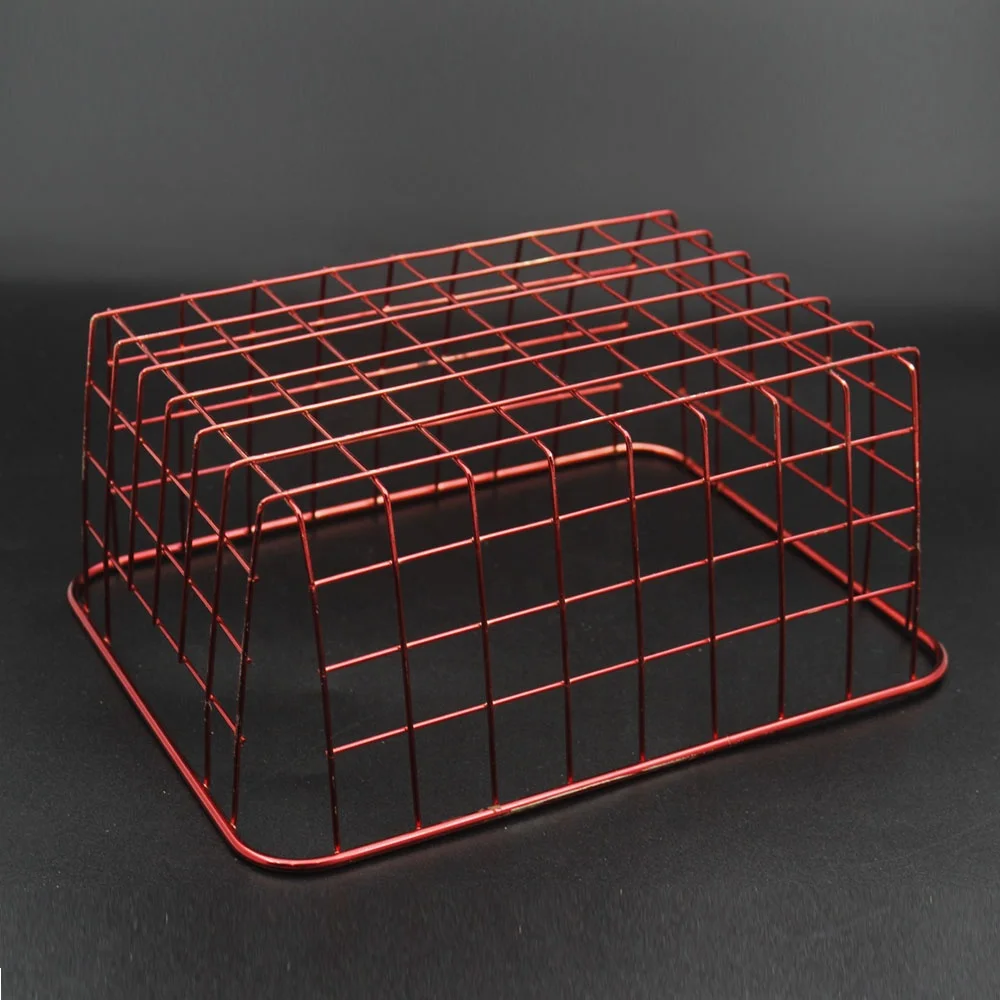 XXL Stainless Steel Dishwasher Wire Basket Eco-Friendly Folding Fabric Storage XL Colorful Mesh Iron Basket