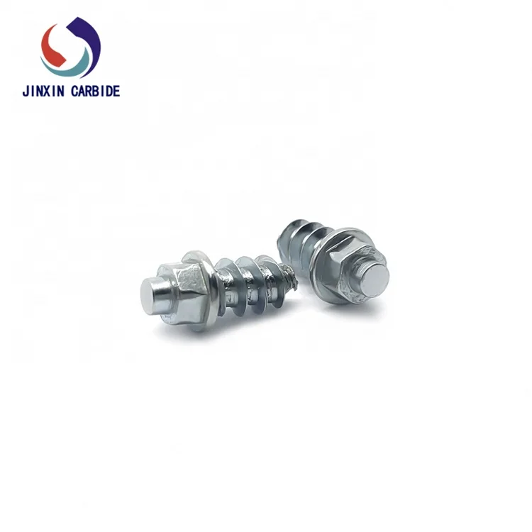 100 Pcs 14mm Car SUV ATV Anti-Slip Tire Screw Studs Wheel Tyre Snow Tire Spikes Trim for Car Truck Bicycle Boot Motorcycle ATV