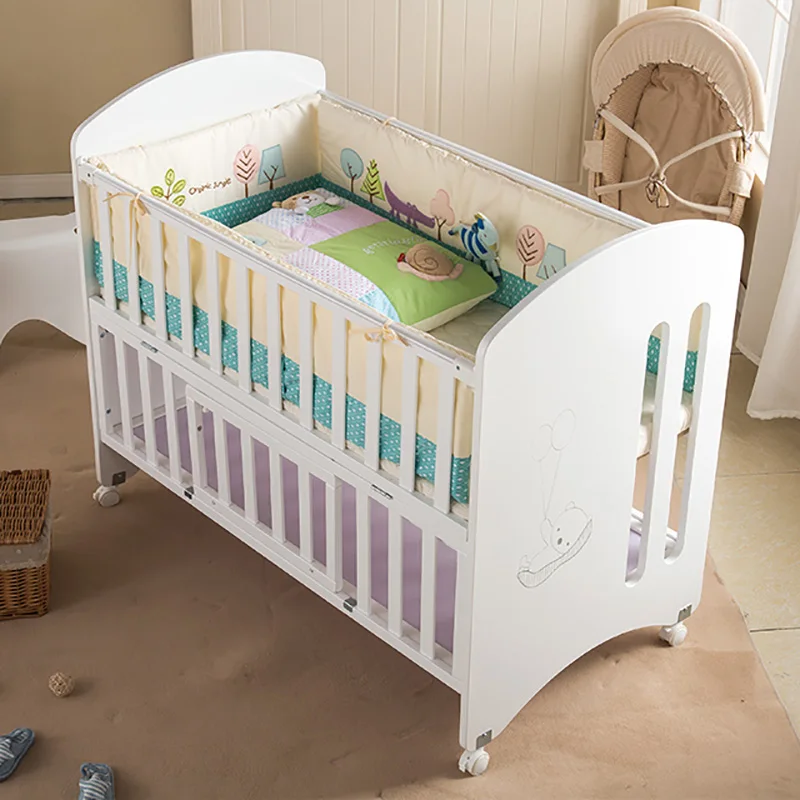 
Baby crib luxury new cradle swings portable modern baby bassinet wooden 