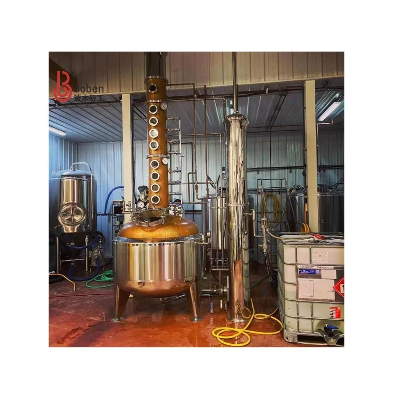 Boben New Customized Product Vodka/Brandy/Whiskey/ alcohol distiller alcohol distilling machine(CE)