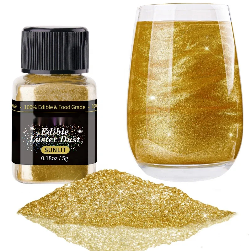 YAYANG Hot Sale Edible Pigment Shimmer Glitter Pigment for Chocolate Drink Cake Decoration