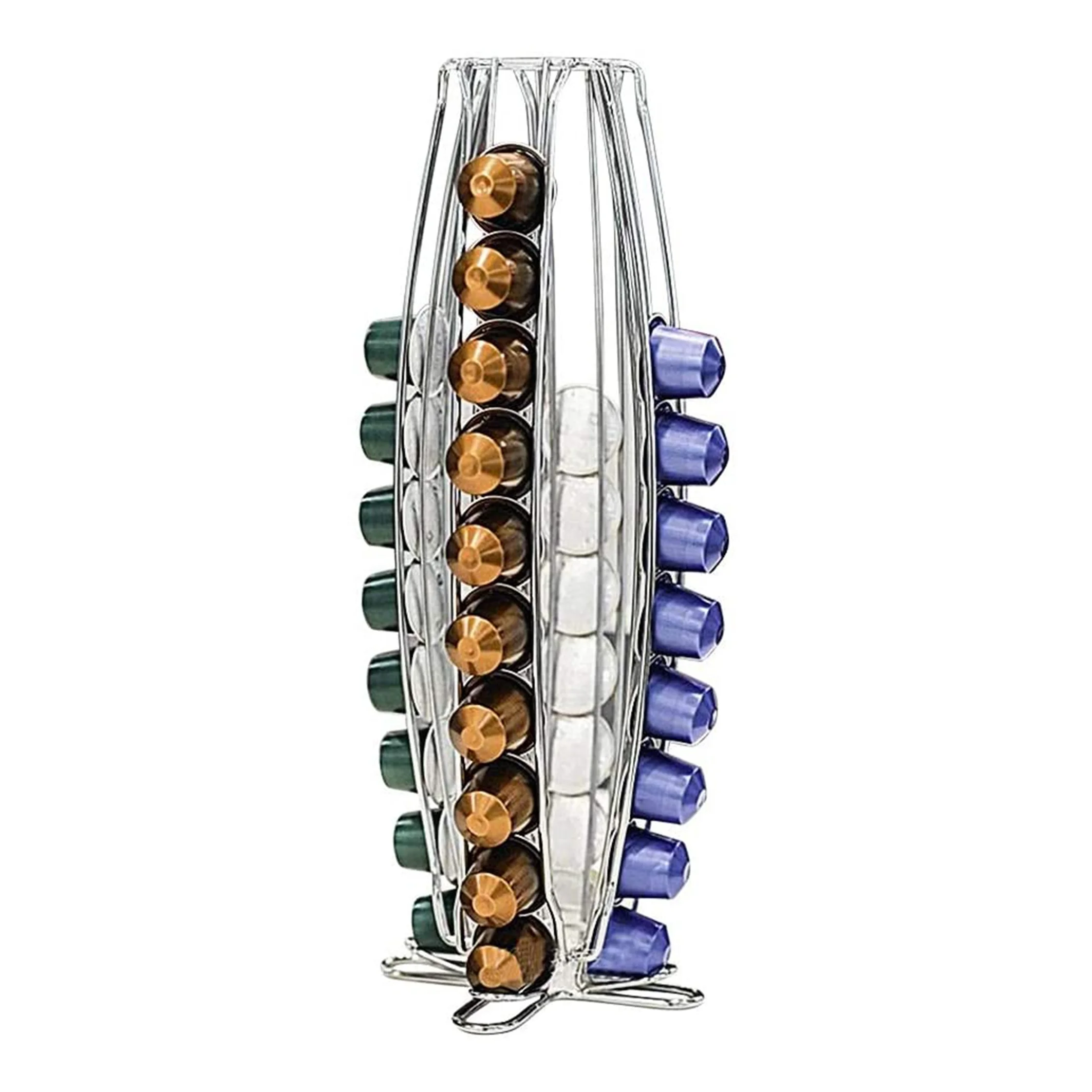 Новинка кухонная железная стойка для хранения капсул кофе nespresso